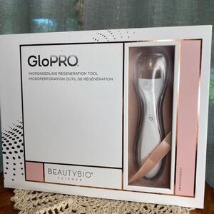 BeautyBio GloPRO MicroNeedling Regeneration Tool | Full Kit + Serum | At-Home